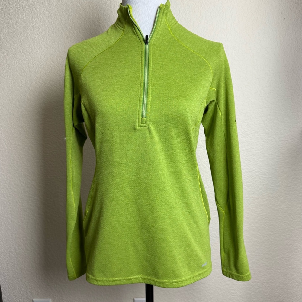Patagonia Capilene 3 Small Base Layer Top  Green Long Sleeve‎ Bud Light Logo New